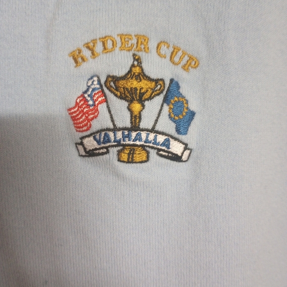 Vintage Adidas Ryder Cup Valhalla Pullover Sleeveless Sweater Vest Mens XL Golf - Picture 4 of 9